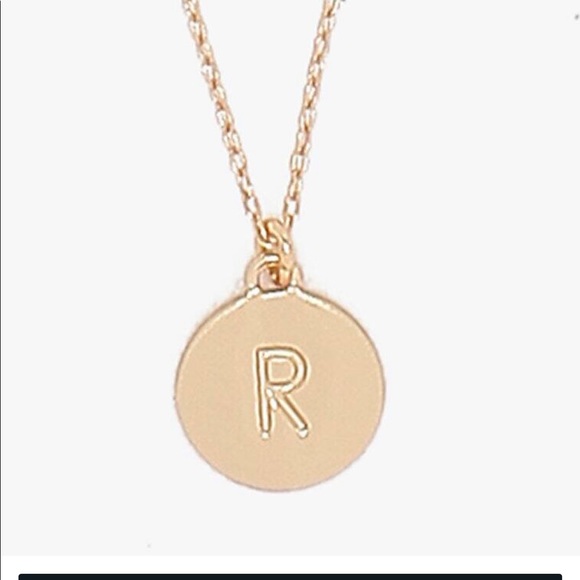 kate spade R initial necklace - Picture 2 of 2